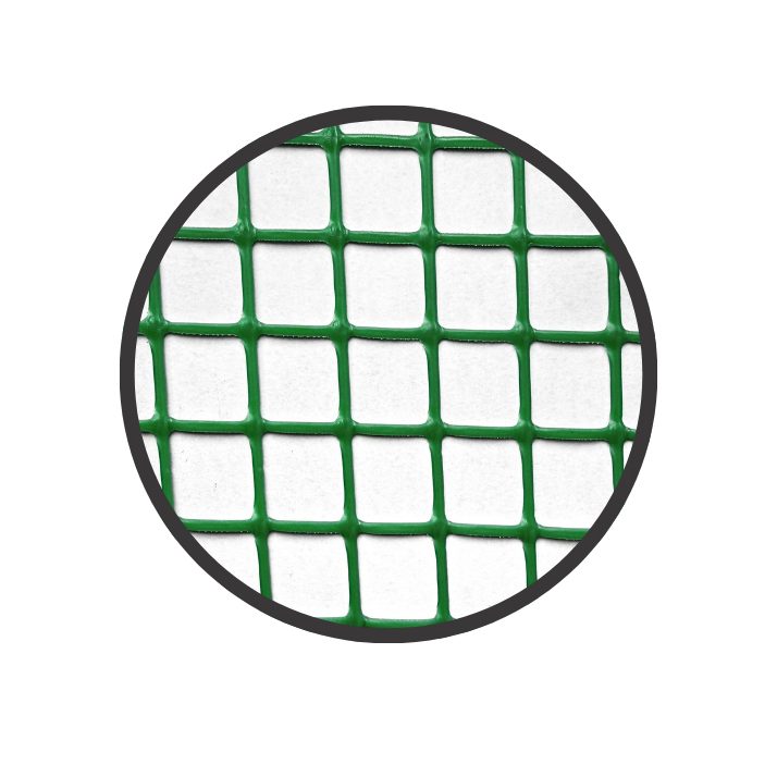 Malla Cerramiento 15.1 15×15mm Verde. 1,00×30m — 30 m²
