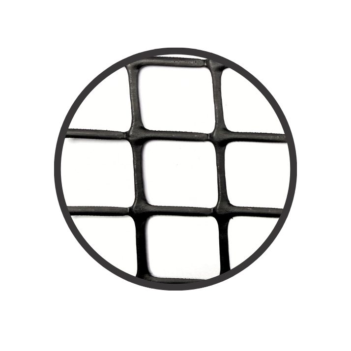 Malla Cerramiento 40 34,40×38mm Negro. 1,20×30m — 36 m²